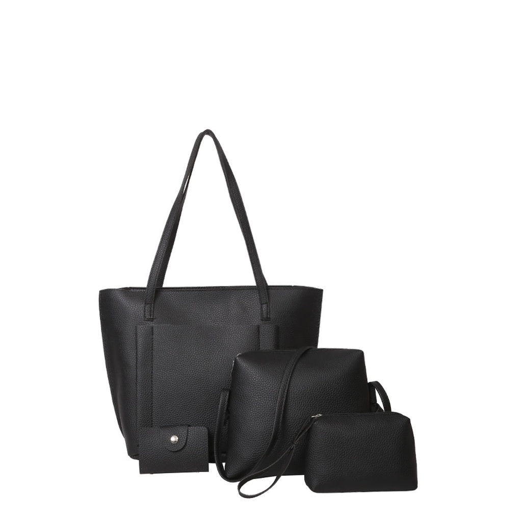 Pocket Front Tote Bag & Crossbody Bag & Clutch & Card Holder