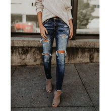 Ripped Jeans  Skinny Push Up