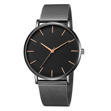 Ultra-thin Stainless Steel Quartz Wrist Watch