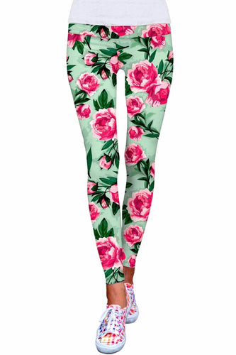 Sweetheart Lucy Floral Print Performance Leggings