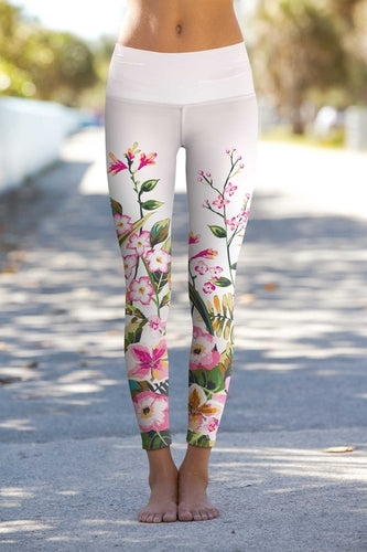 Mountain Garden Lucy Floral Performance Leggings -