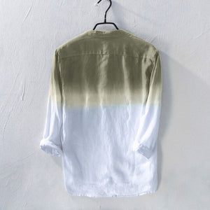 Dye Gradient Thin Breathable  Loose Top
