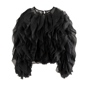 Elegant Ruffles Blouses