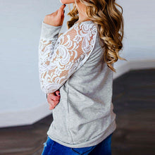 Lace Floral Vintage Long Sleeve Shirt