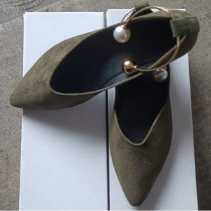 Flats Pointed toe Slip-On