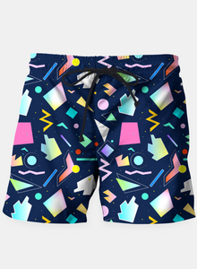 Funny Colorful Pattern Shorts