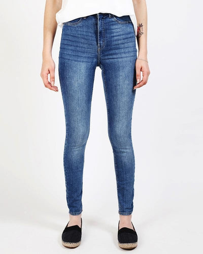 Blue Denim Classic Skinny Jeans