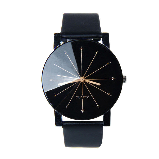 Men's Luxury Watch Quartz Dial Leather