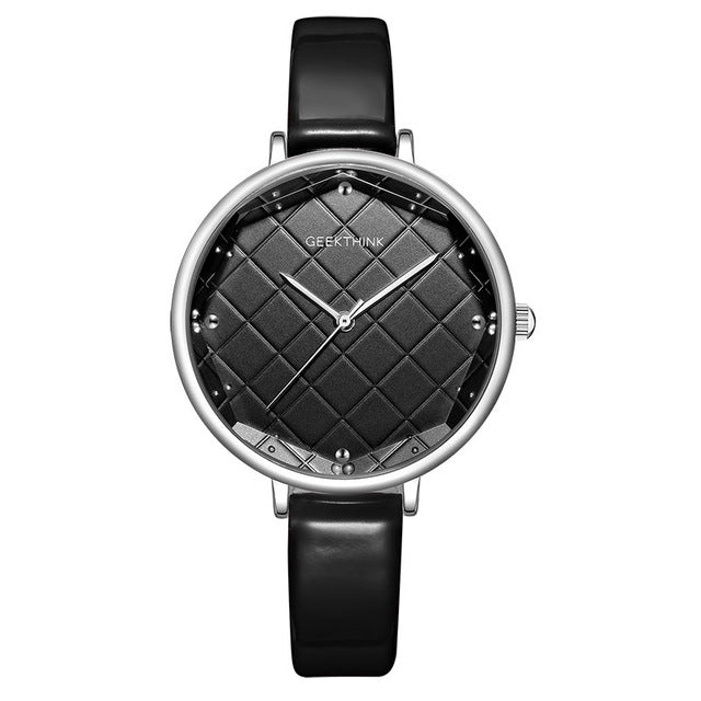 Women's Diamonds Leather Watch
