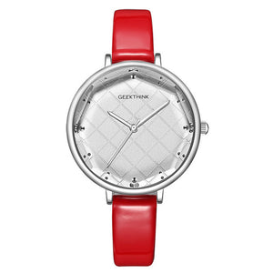 Women's Diamonds Leather Watch