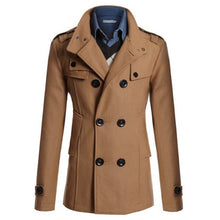 Men's Trench Jacket Business Formal