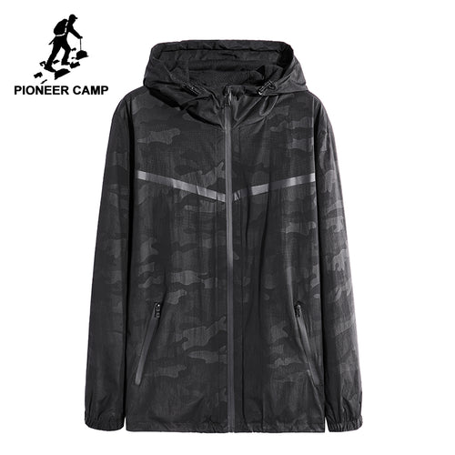 New Pioneer camp Men's thin camouflage jacket