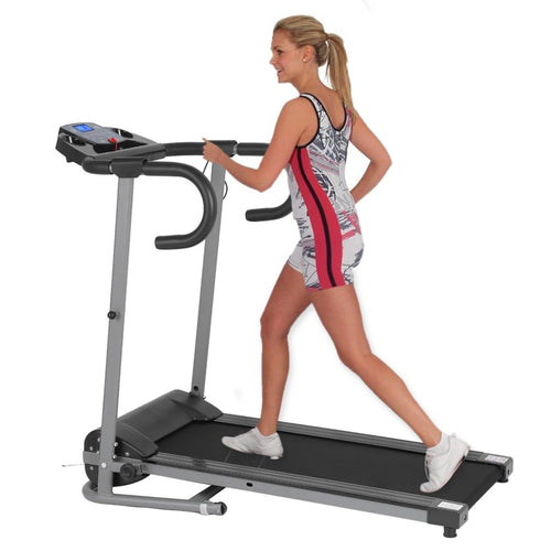 Motorized Treadmill With LCD Display