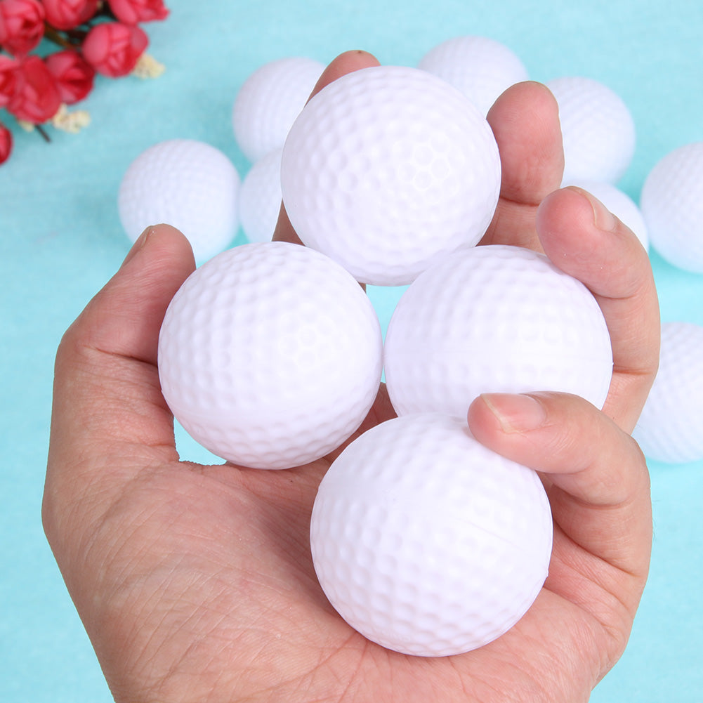 12pcs/lot Golf Balls Plastic Hollow