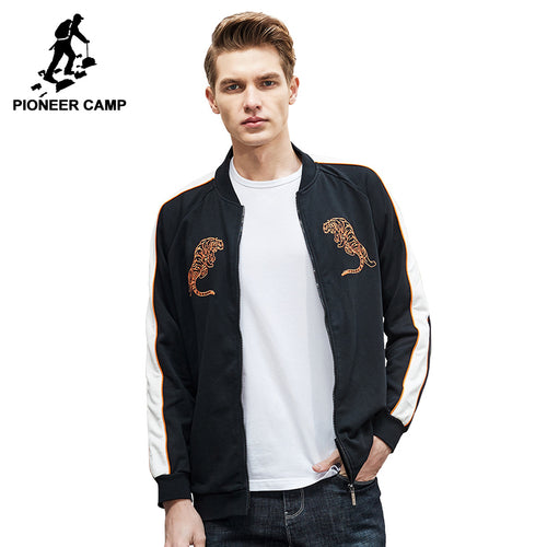 New Pioneer Camp  men's jacket tiger embroidery