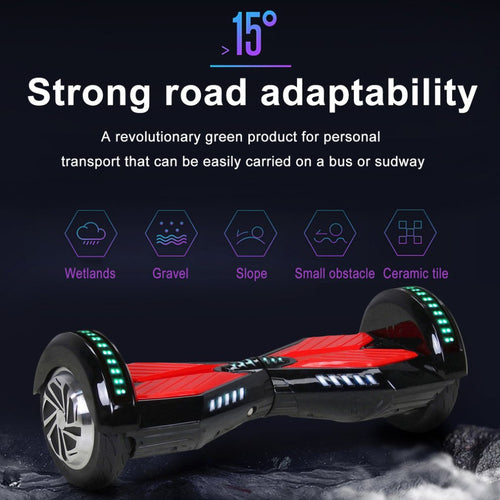 8 Inches Hoverboard Bluetooth App with Storage Bag