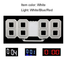 USB 8-Shape Digital LED Alarm Clock