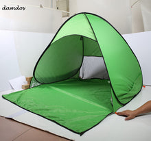 Beach Tent Automatic Pop Up Shade Cabana Portable UV Sun Shelte